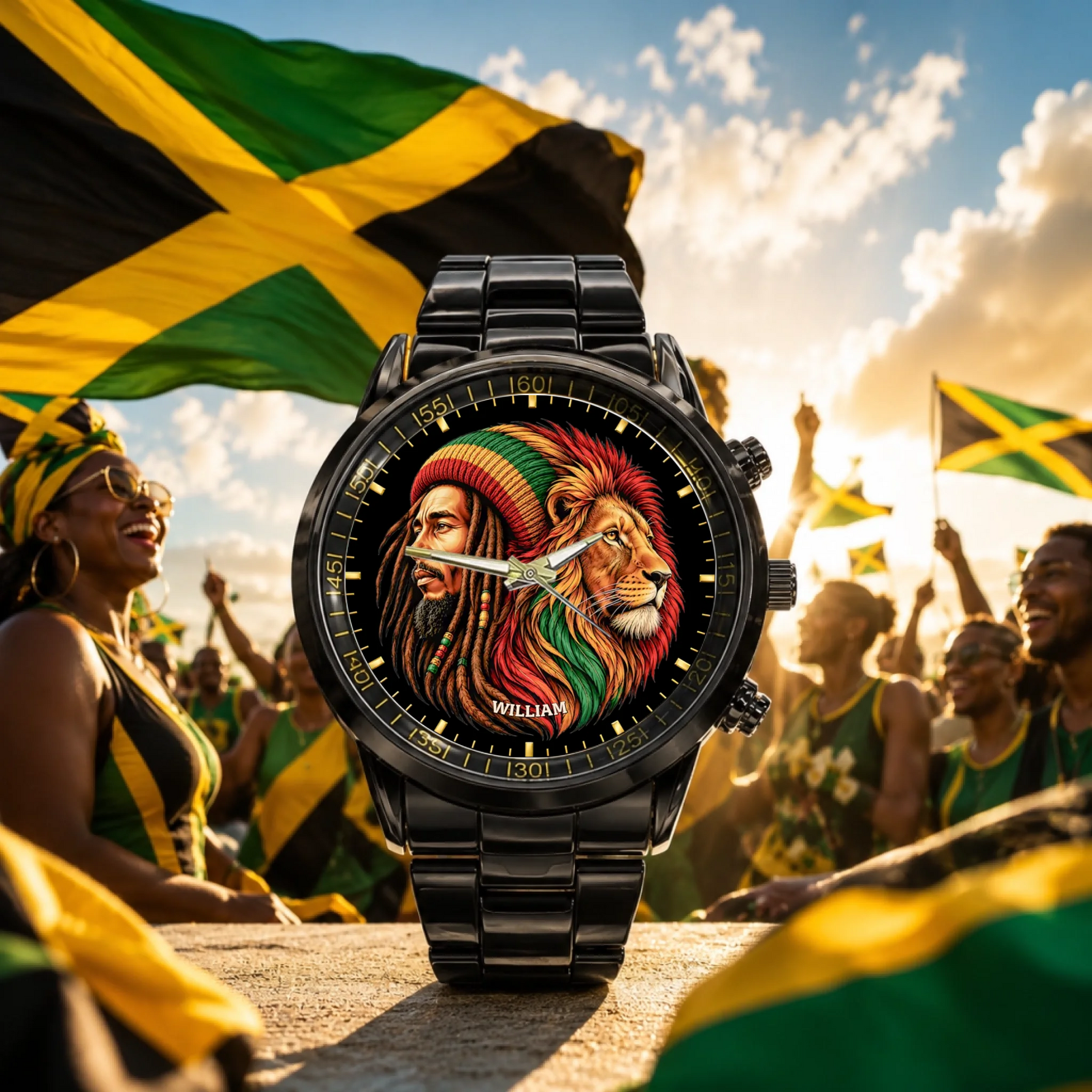 jamaican-pride-custom-watch-flag-celebration