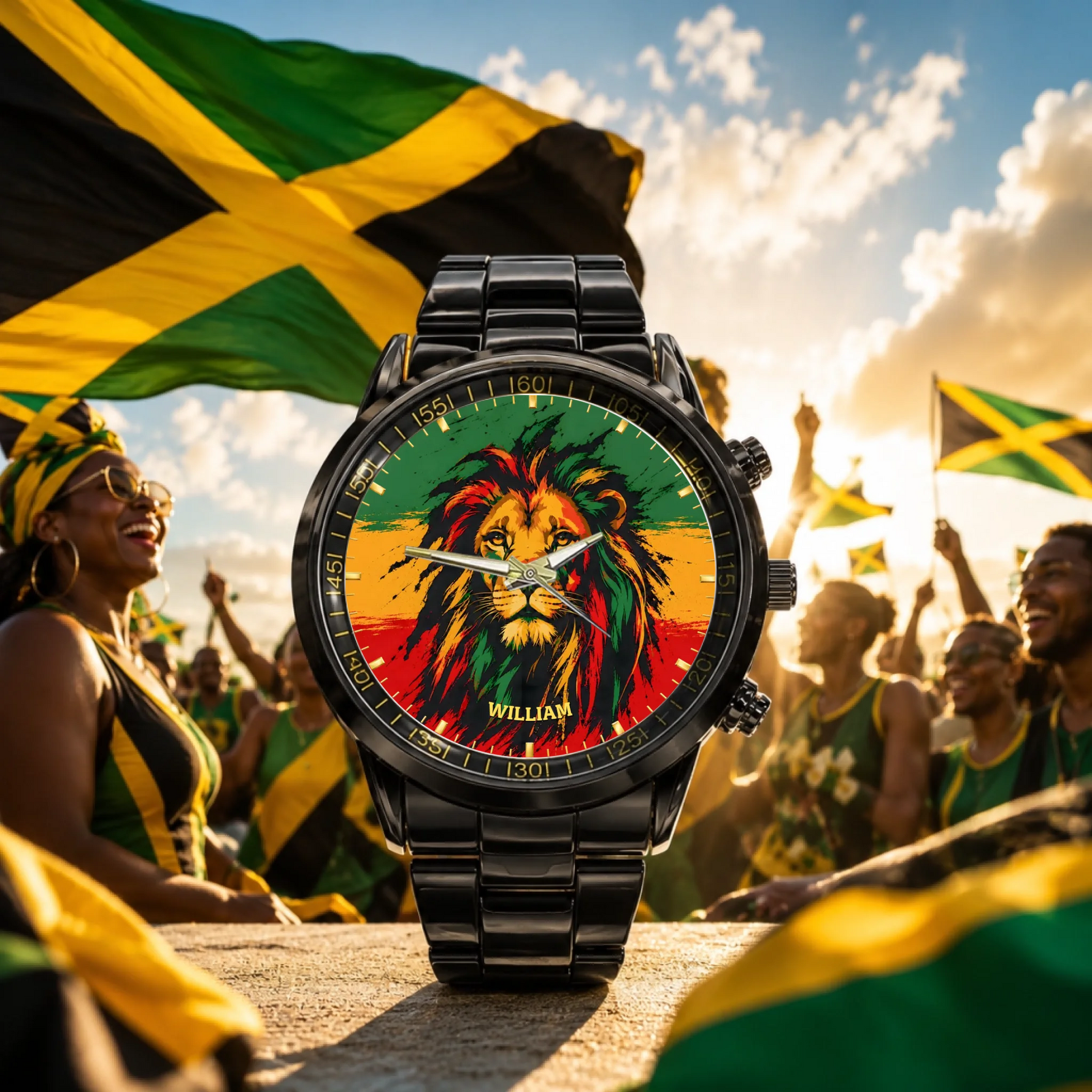 jamaican-pride-custom-watch-flag-celebration