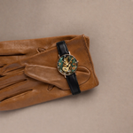 custom-black-gold-leather-watch-gloves-still-life