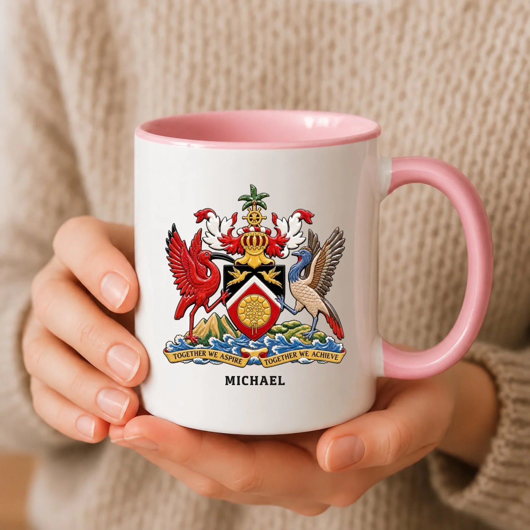 4 personalized-photo-ceramic-mug-pink-handle-handheld