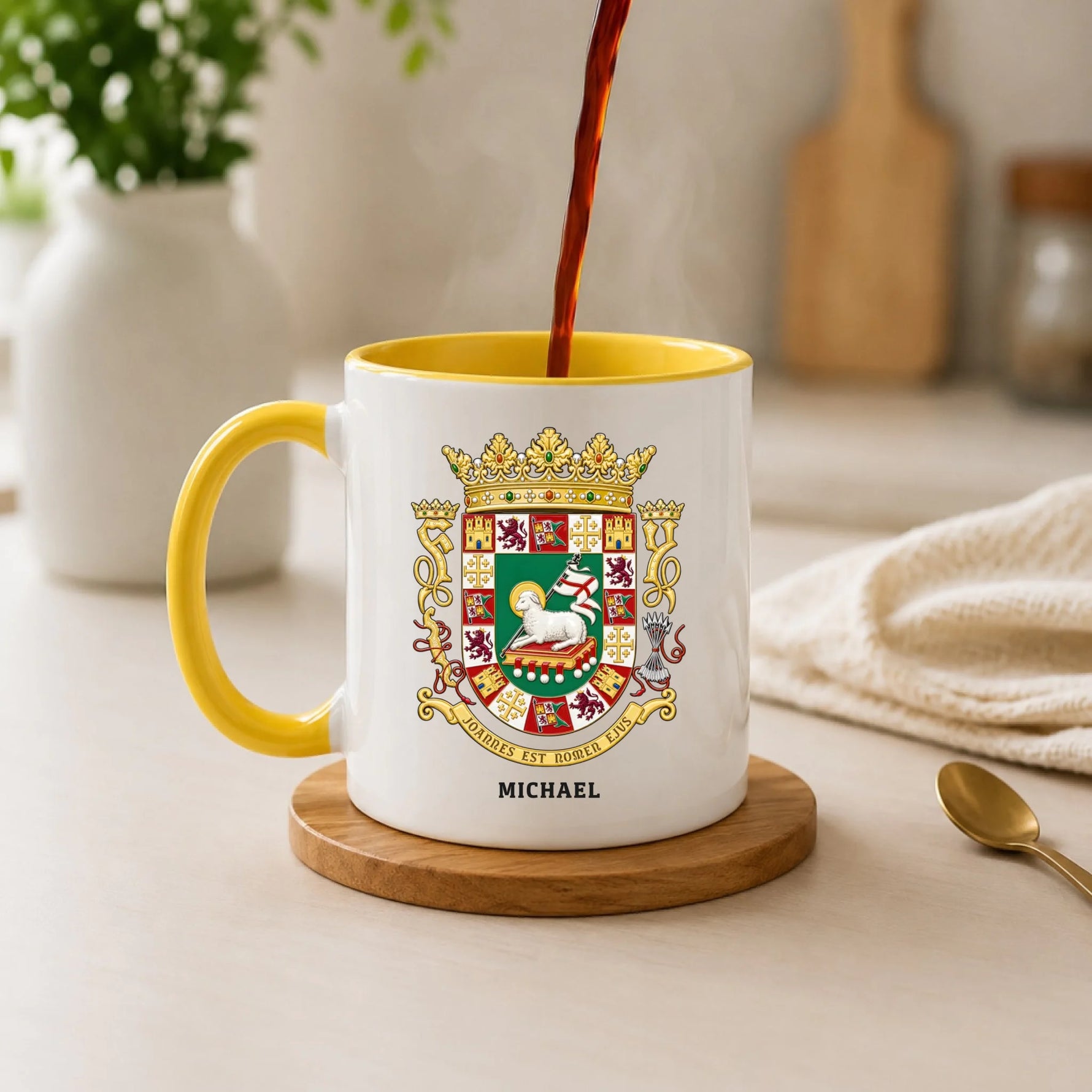 3 personalized-photo-ceramic-mug-yellow-handle-lifestyle