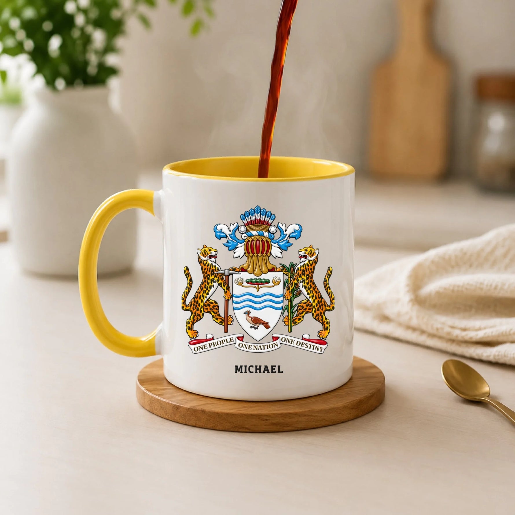 3 personalized-photo-ceramic-mug-yellow-handle-lifestyle