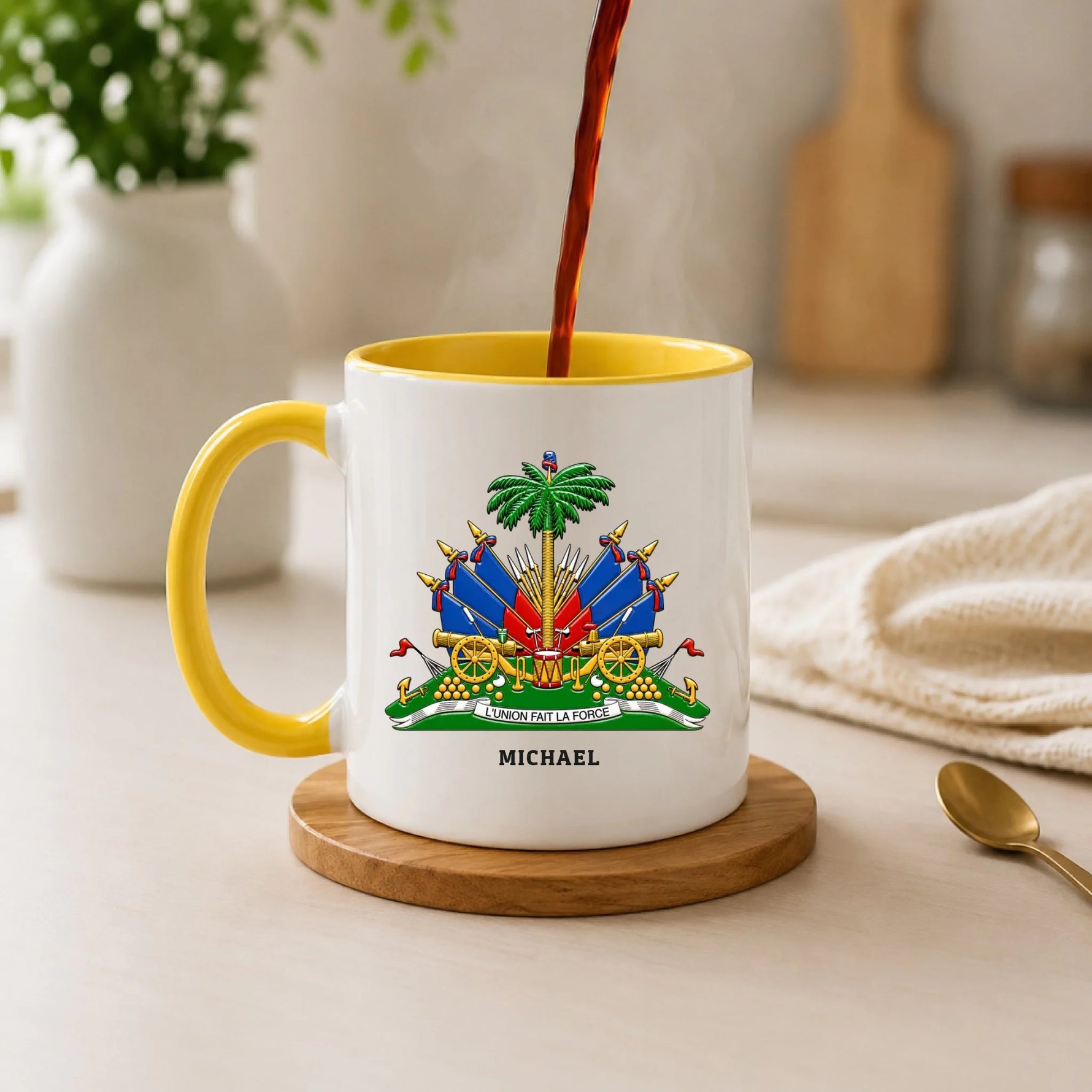 3 personalized-photo-ceramic-mug-yellow-handle-lifestyle