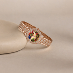 custom-rose-gold-black-dial-watch-beige-still-life