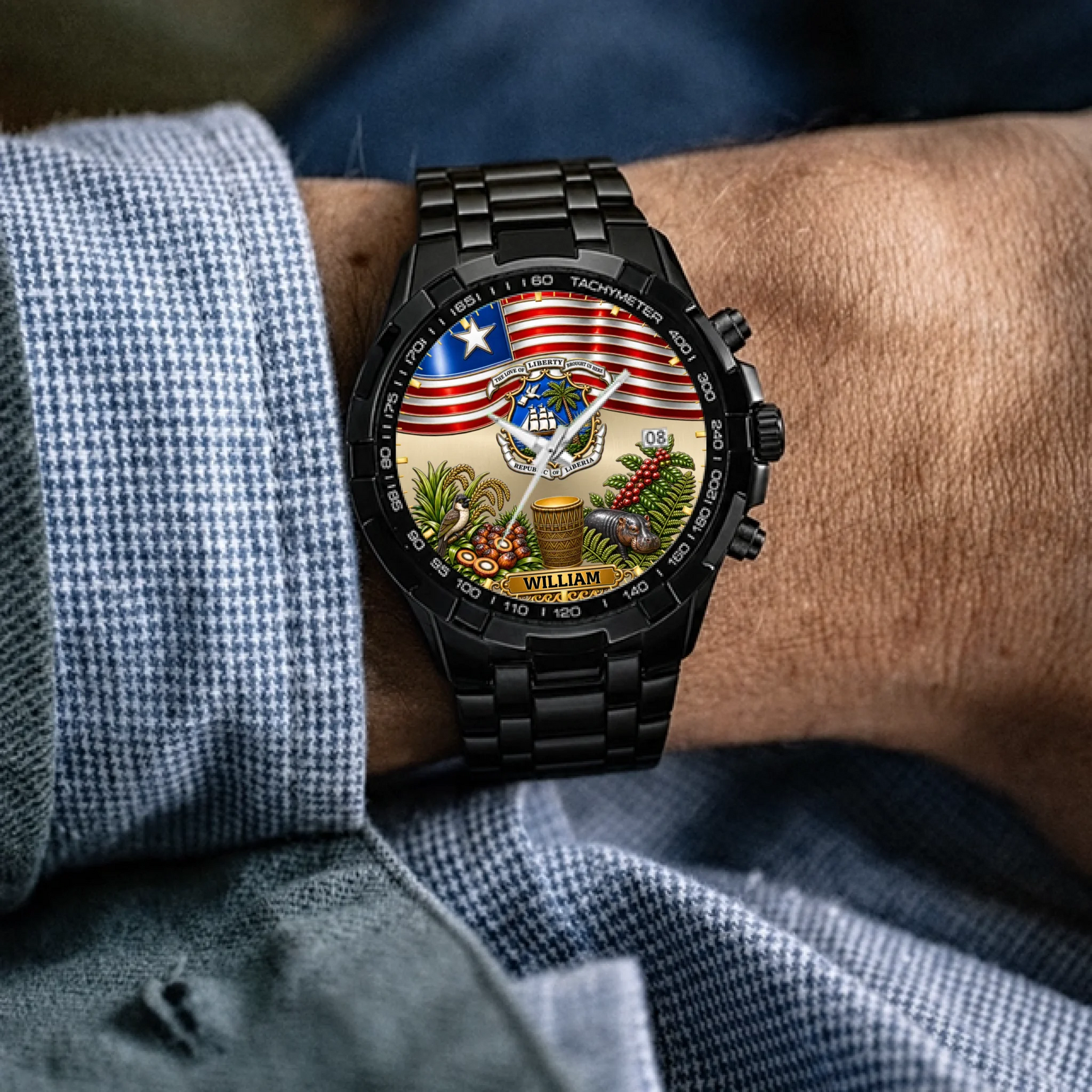8 Custom men’s watch