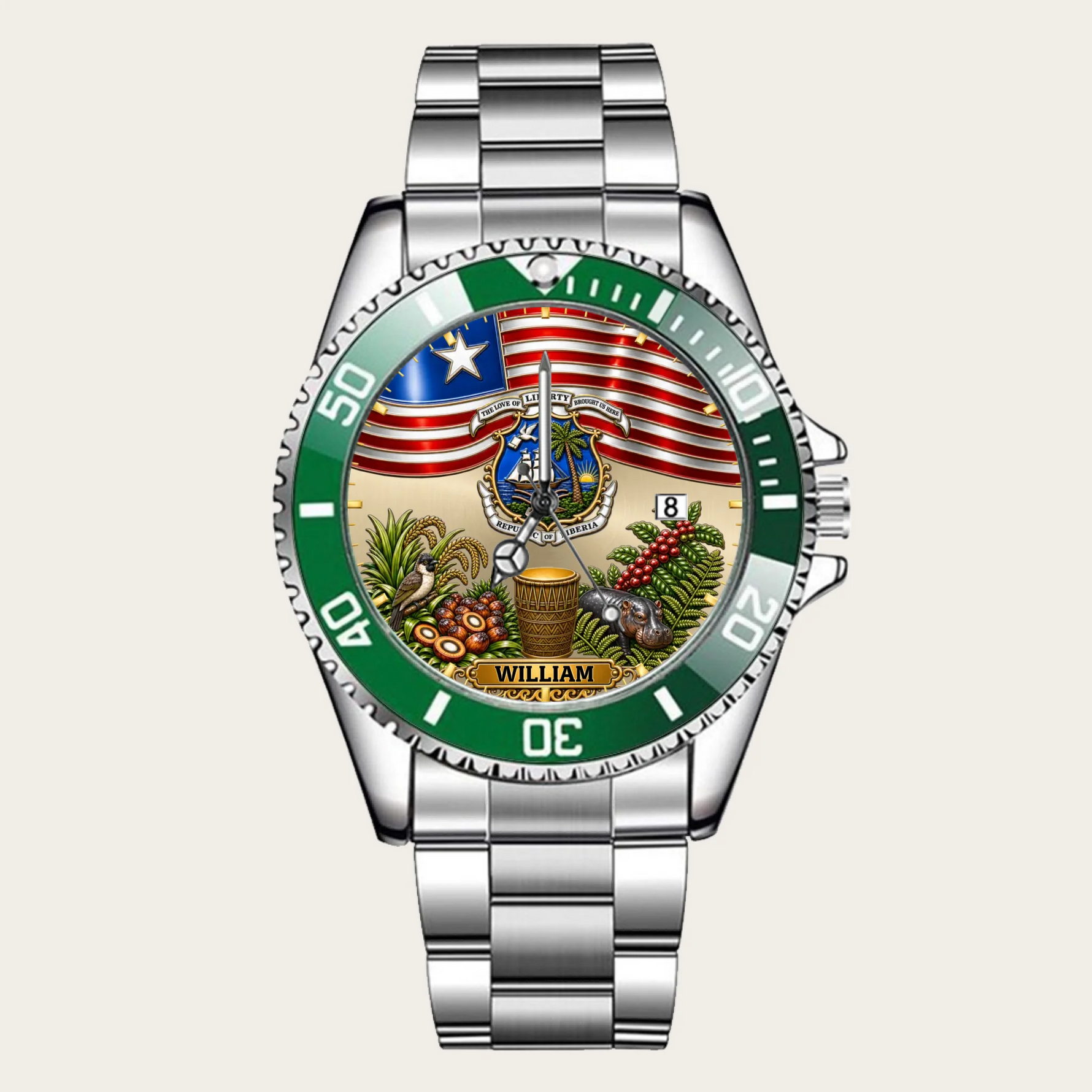 16_custom-green-bezel-silver-alloy-watch