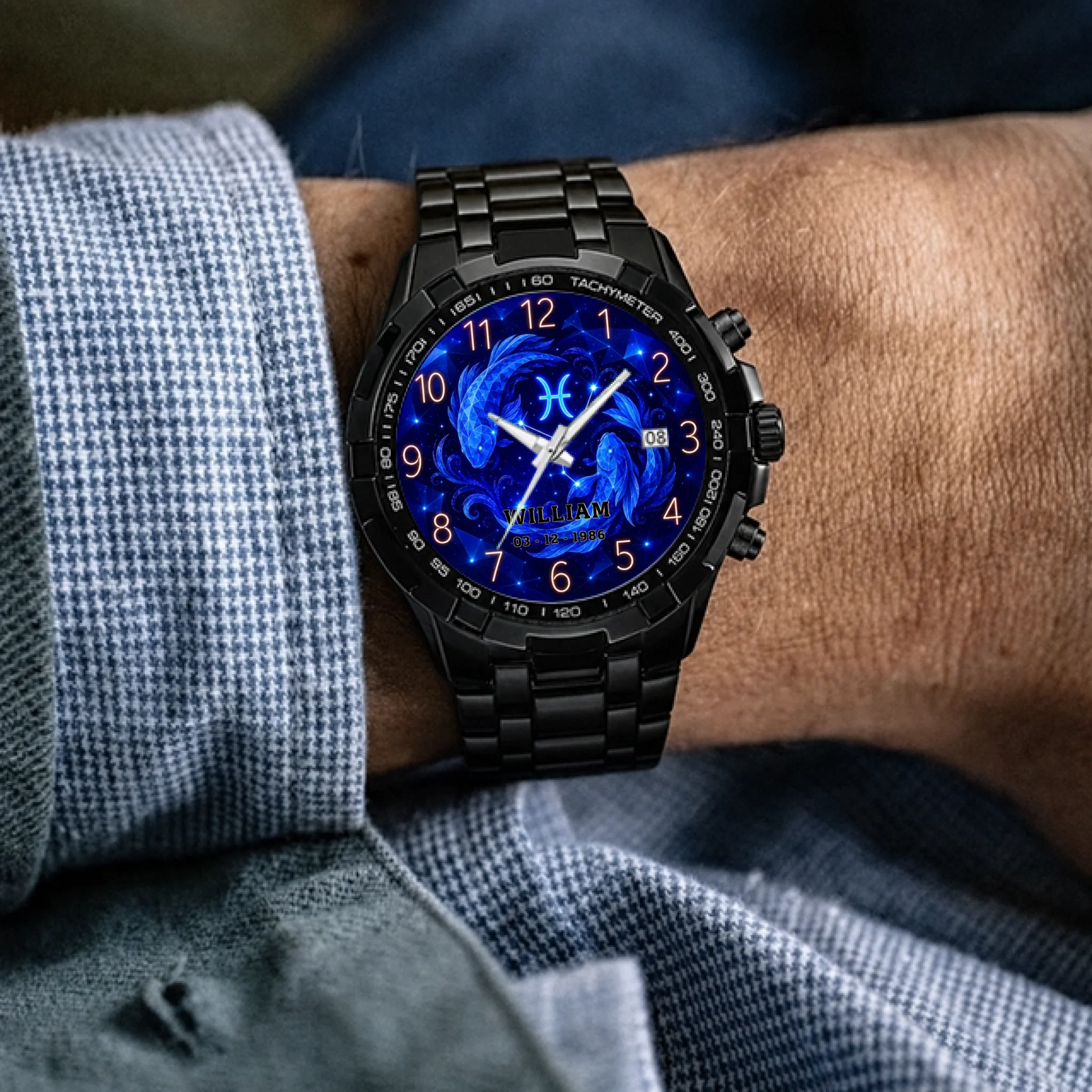 8 Custom men’s watch