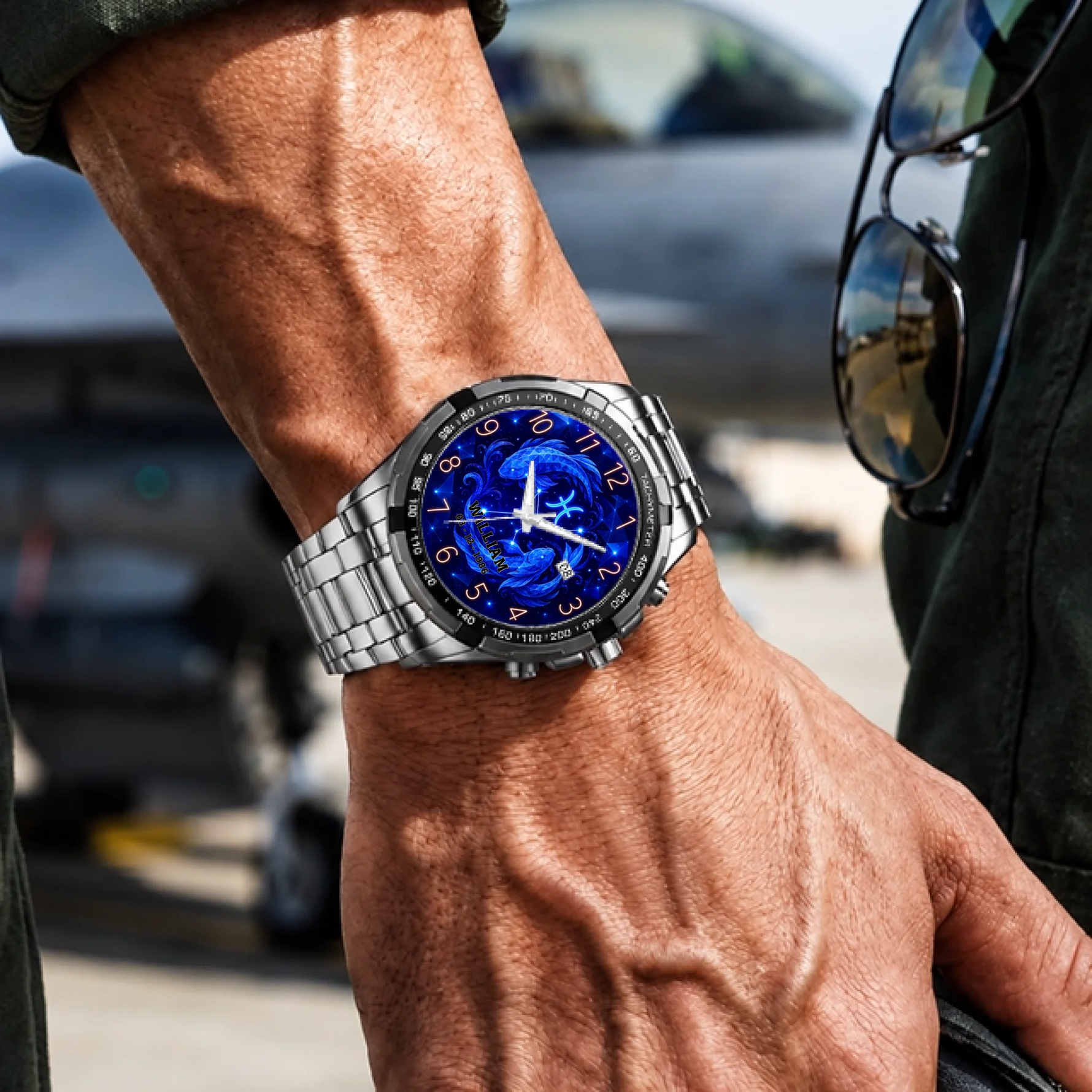 9 Custom men’s watch