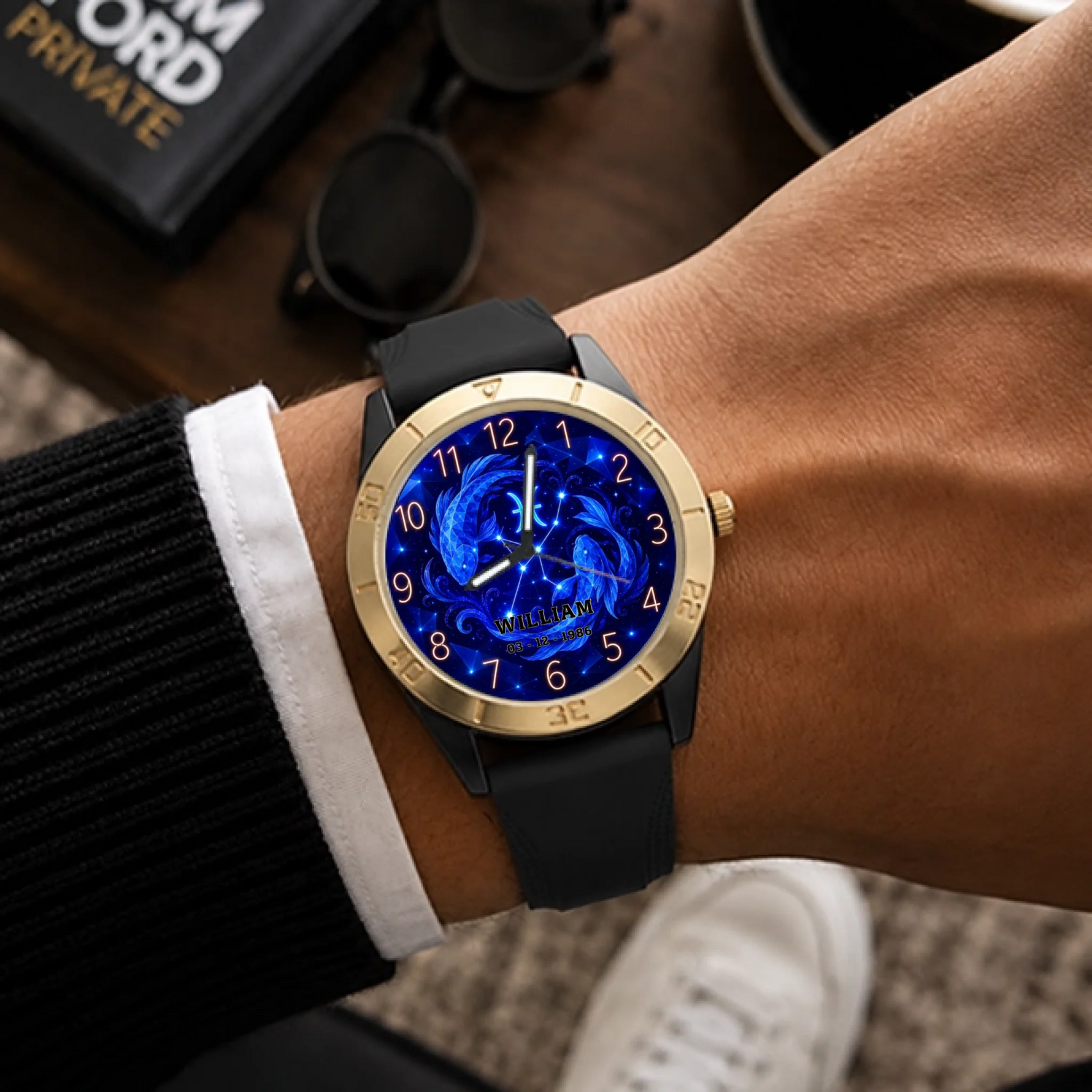 12 Custom men’s watch