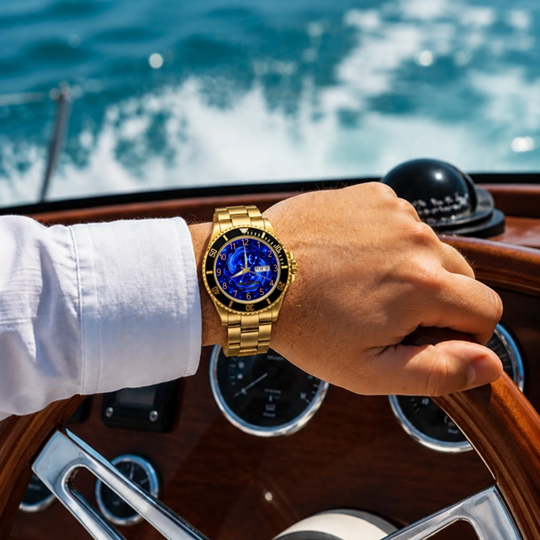14 Custom men’s watch