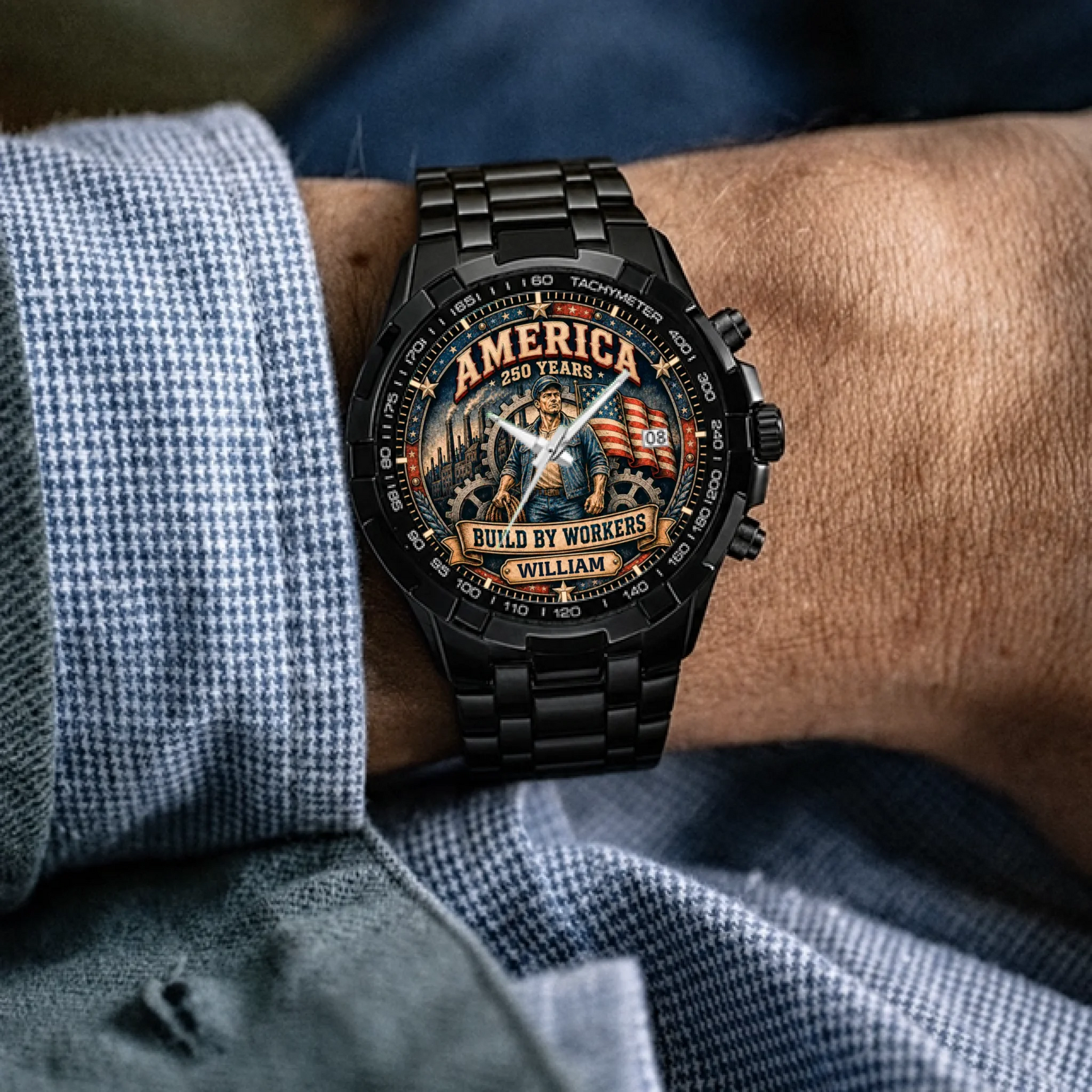 8 Custom men’s watch