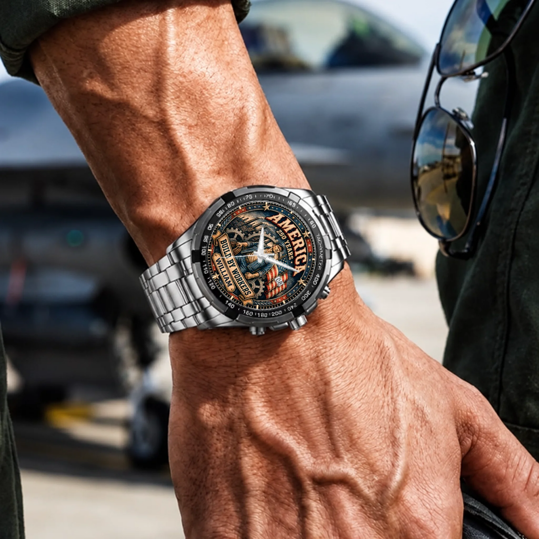 9 Custom men’s watch