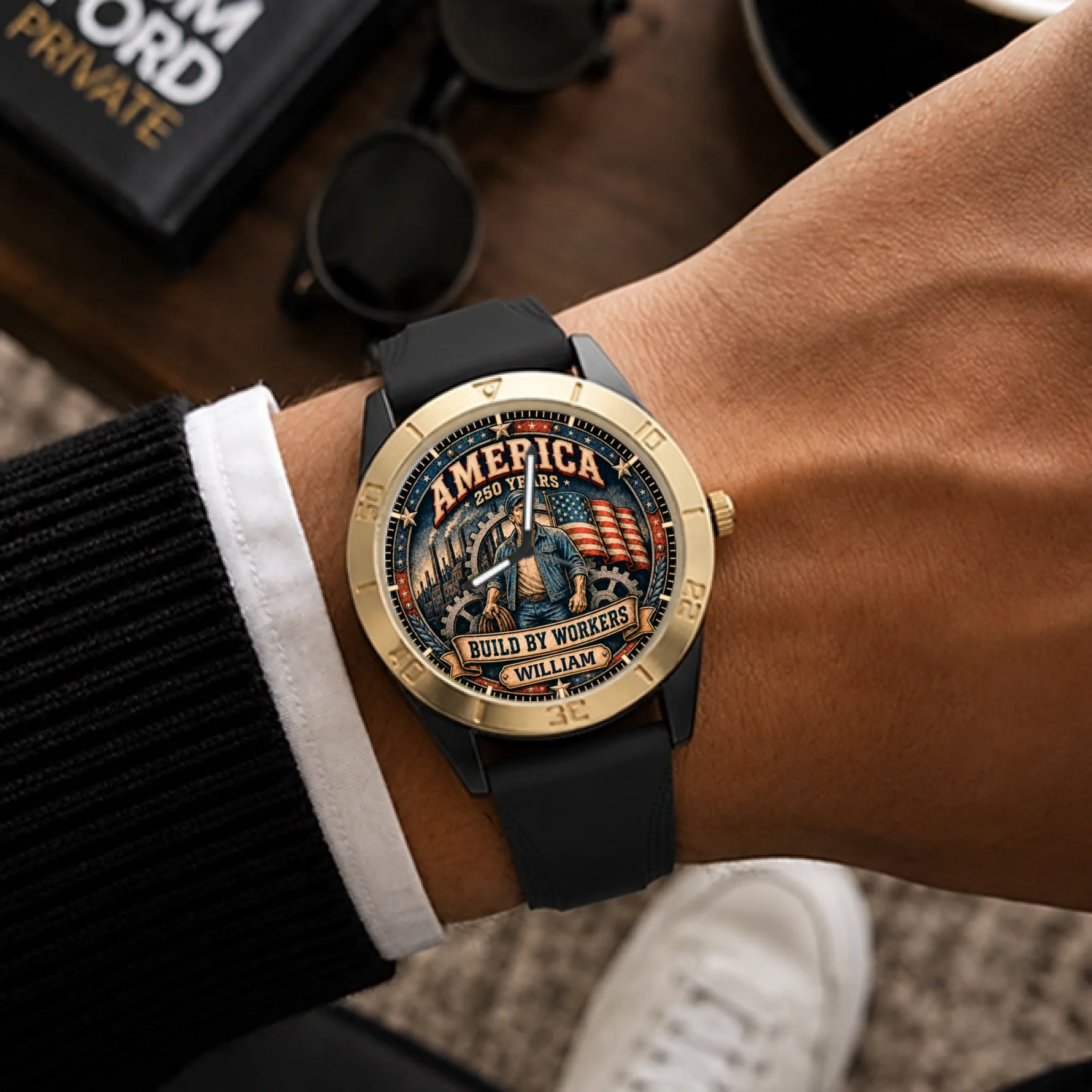 12 Custom men’s watch