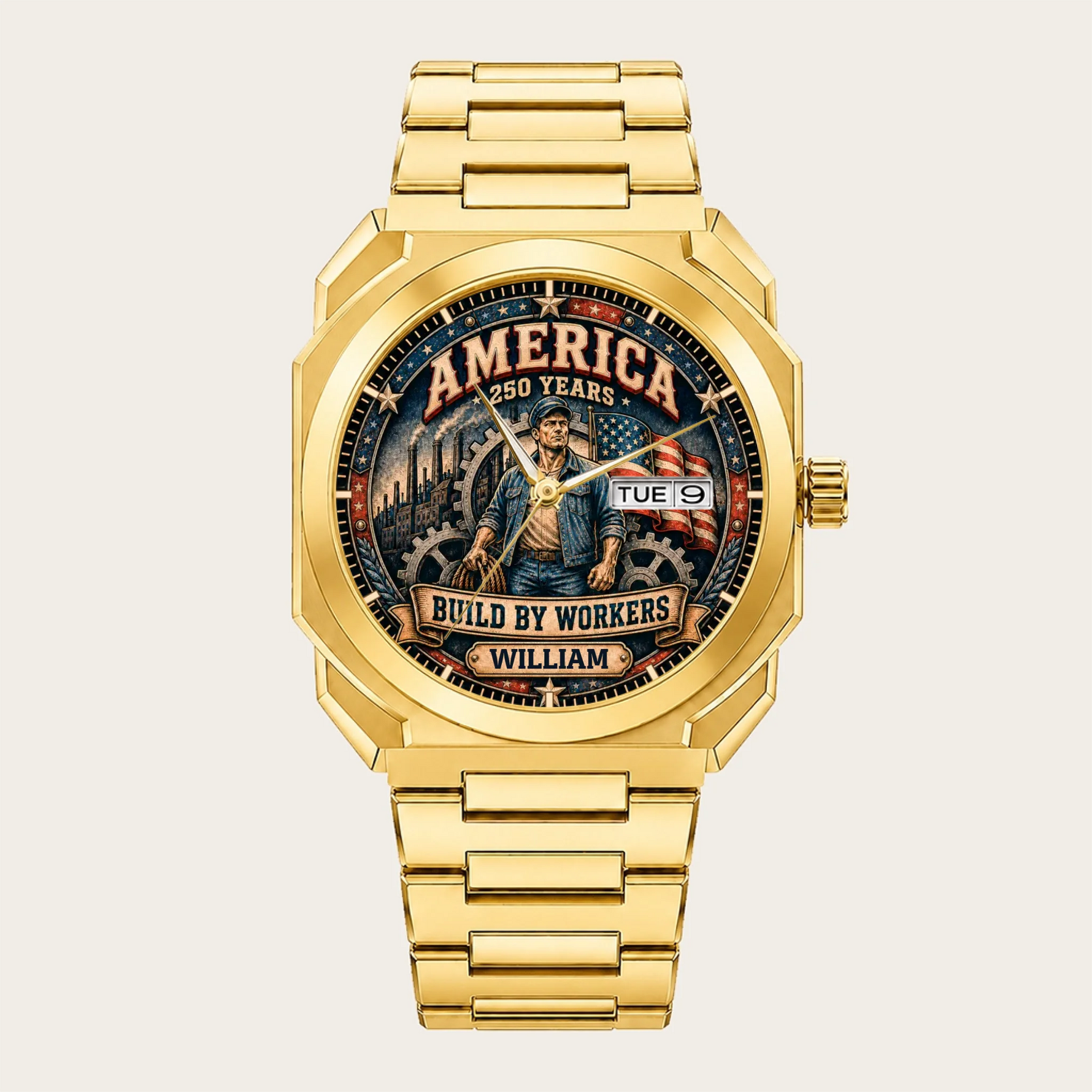 17_new2601-custom-gold-alloy-watch-black-dial
