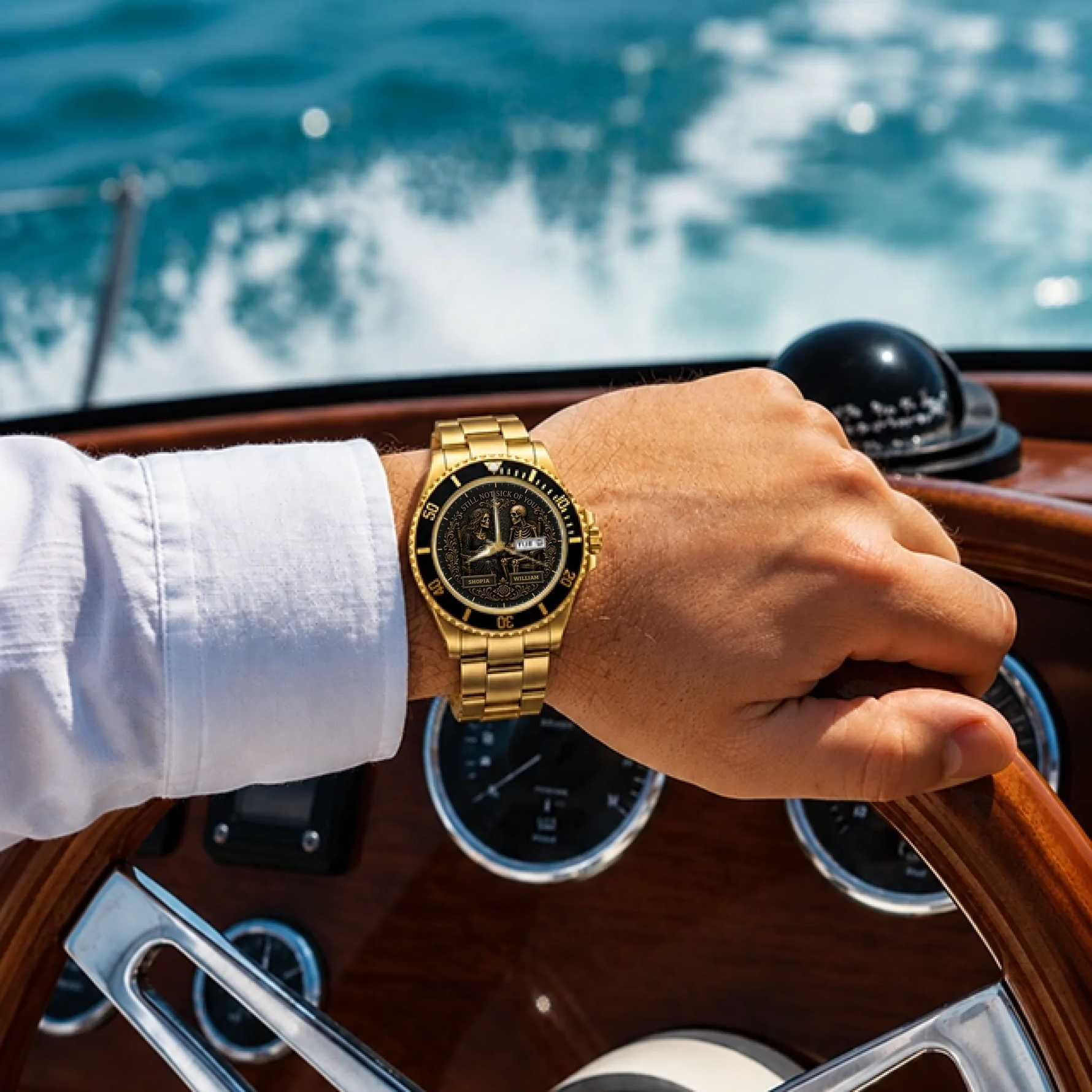 14 Custom men’s watch