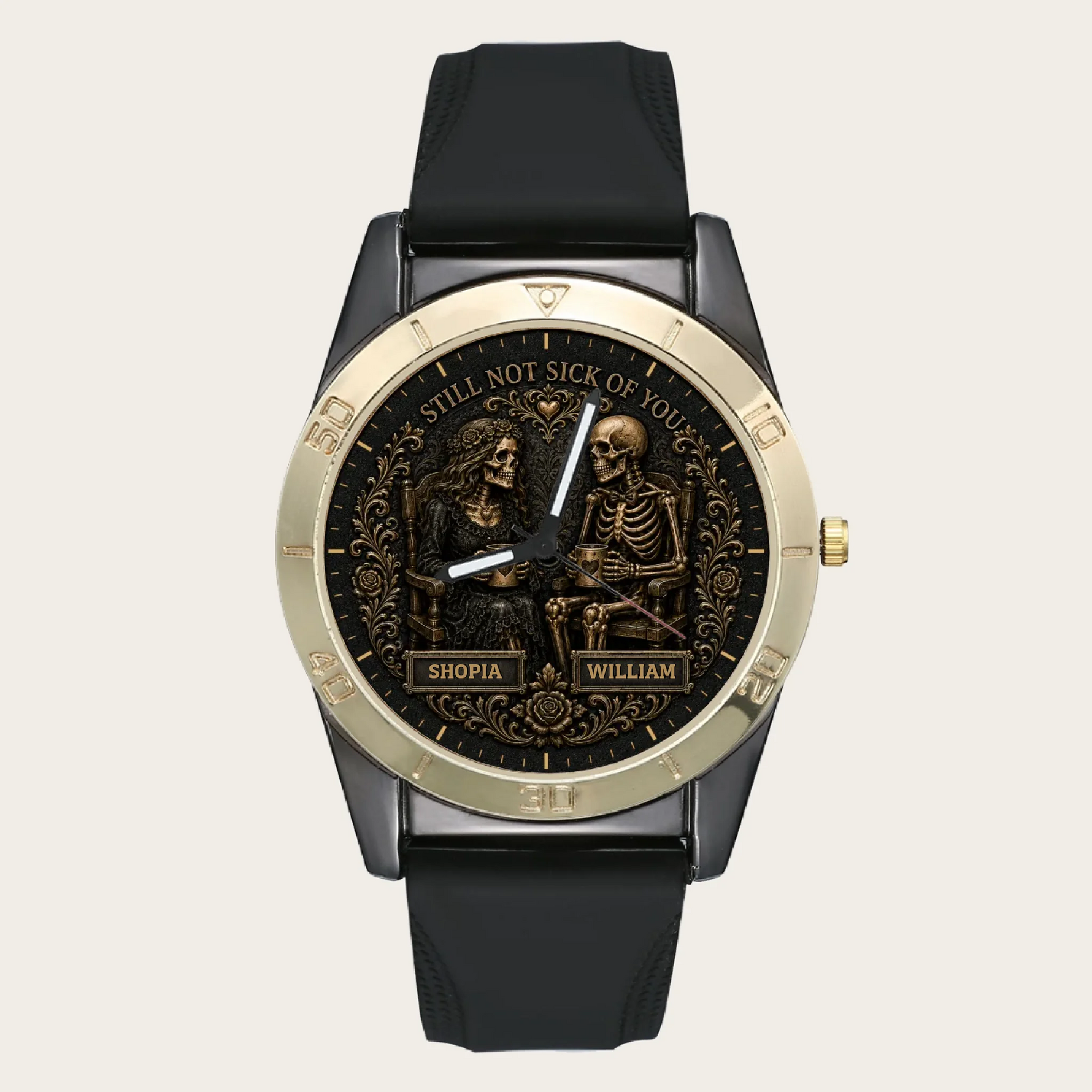 15_custom-black-gold-silicone-strap-watch
