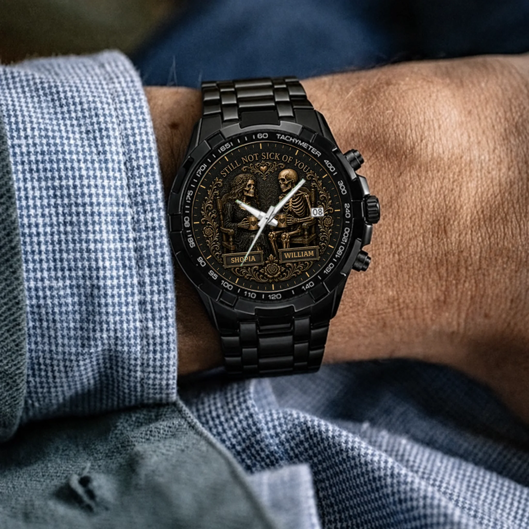 8 Custom men’s watch