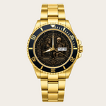21_new2605custom-gold-black-alloy-watch