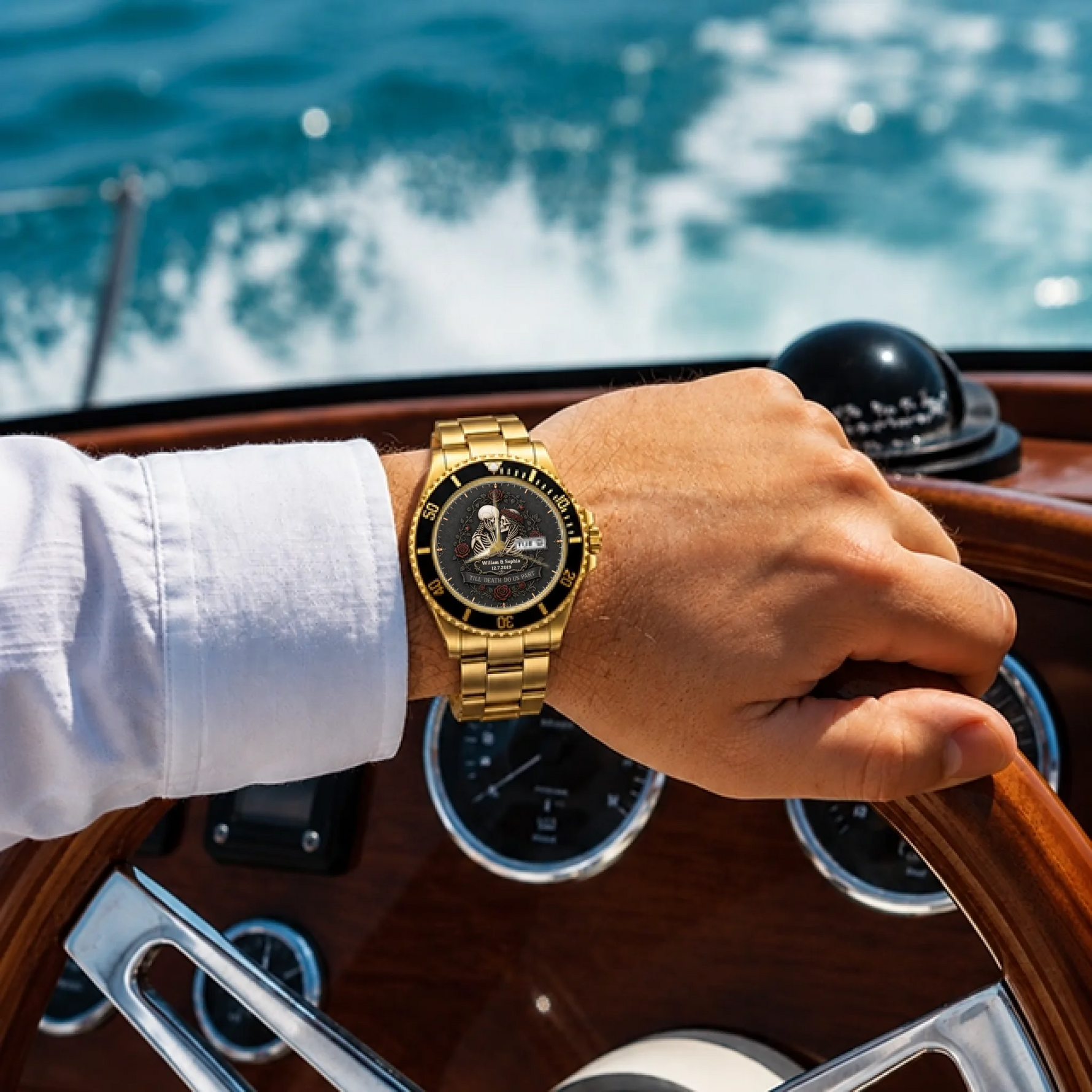 14 Custom men’s watch