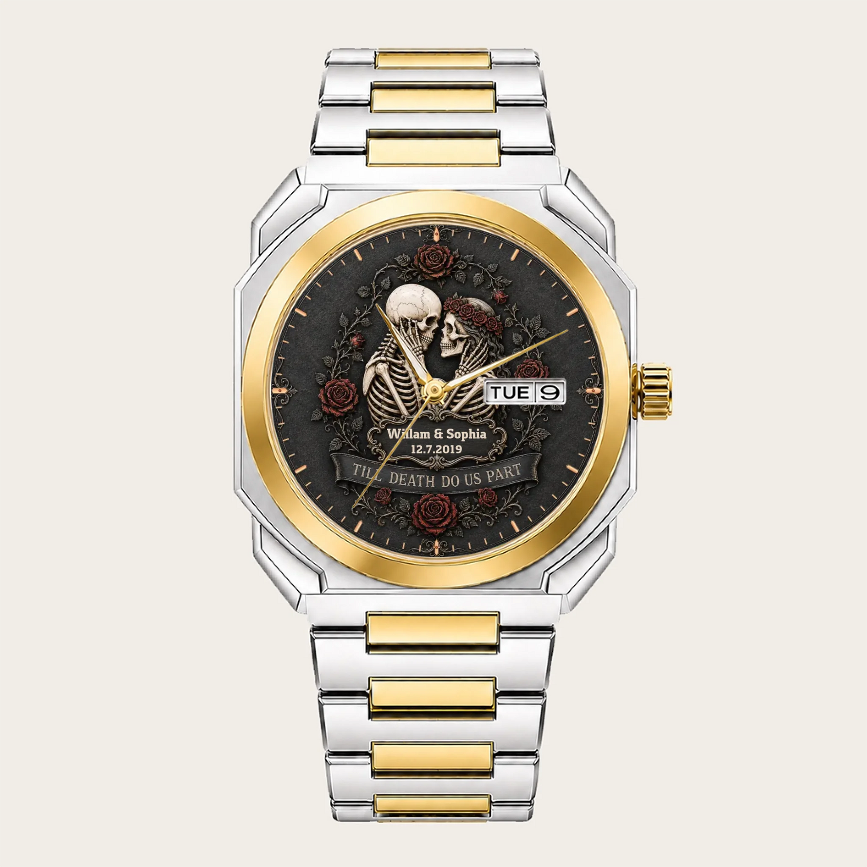 18_new2602-two-tone-alloy-watch-black-dial