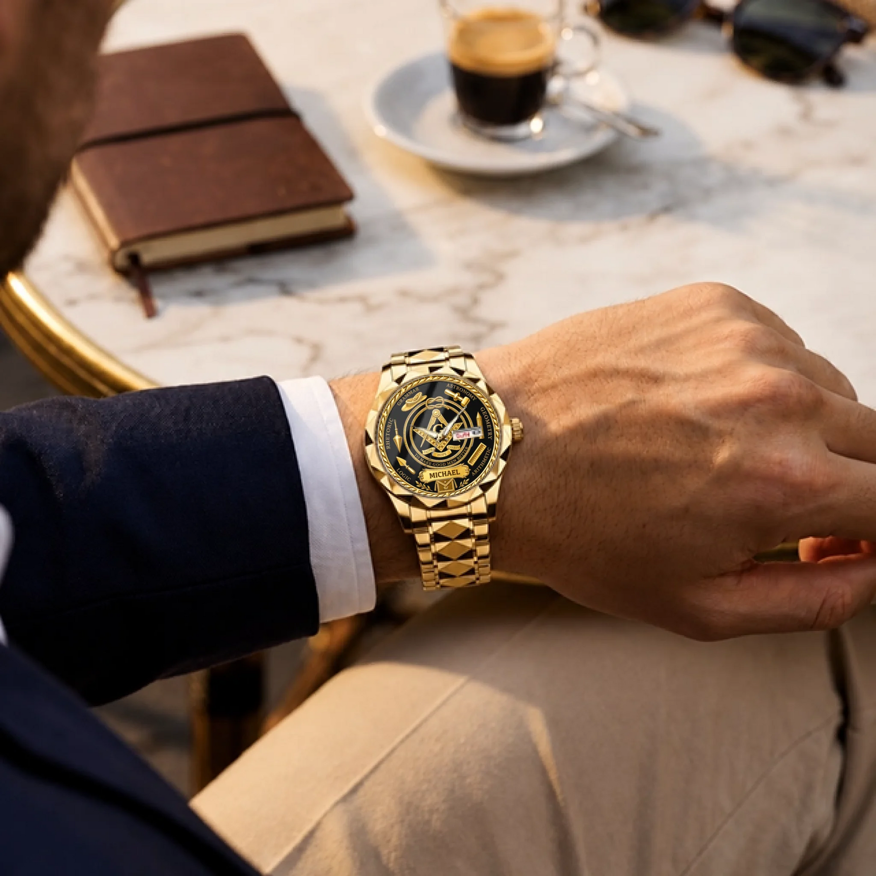 6 Custom men’s watch