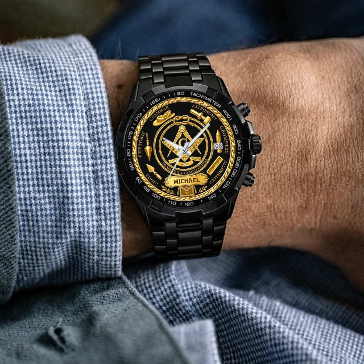 8 Custom men’s watch