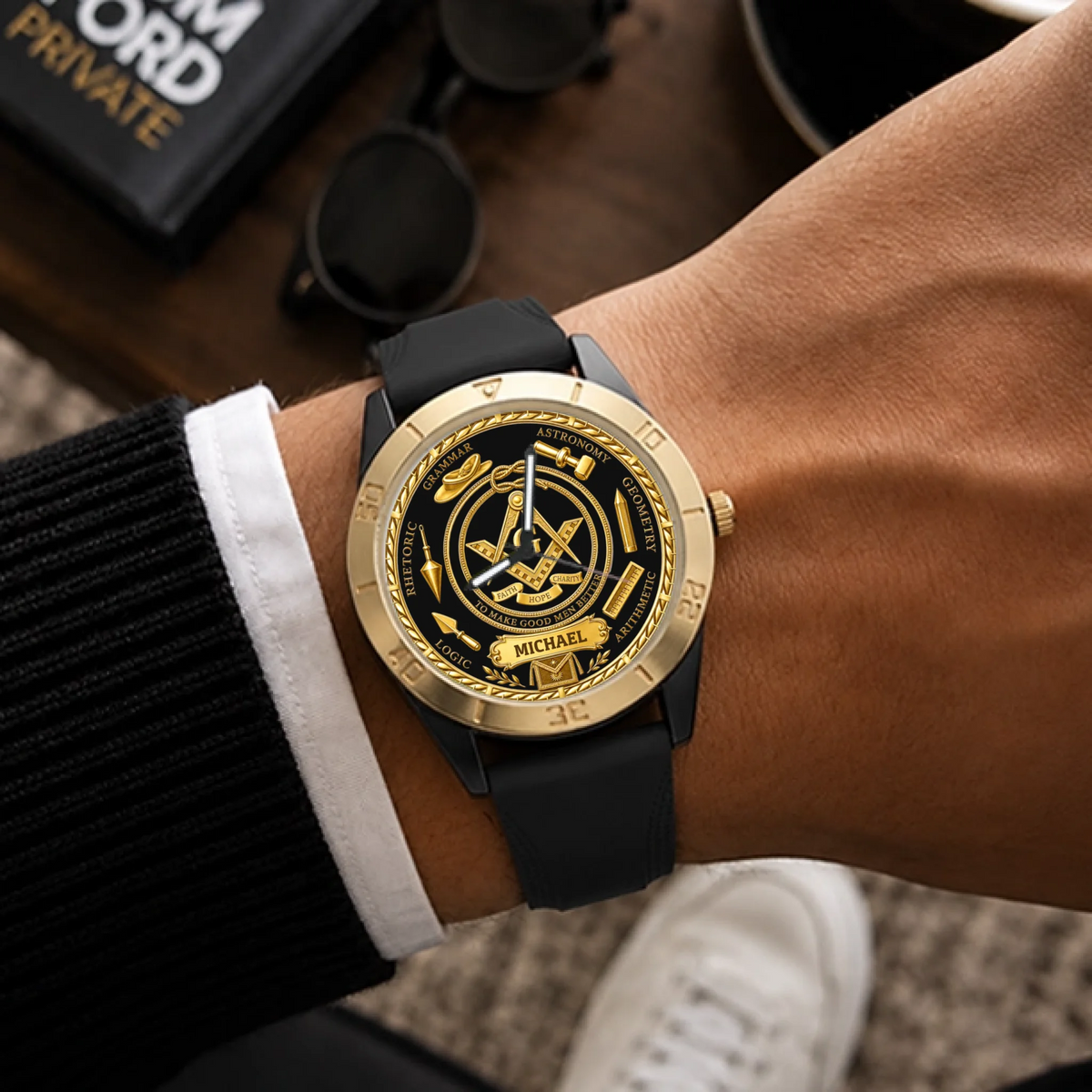 12 Custom men’s watch