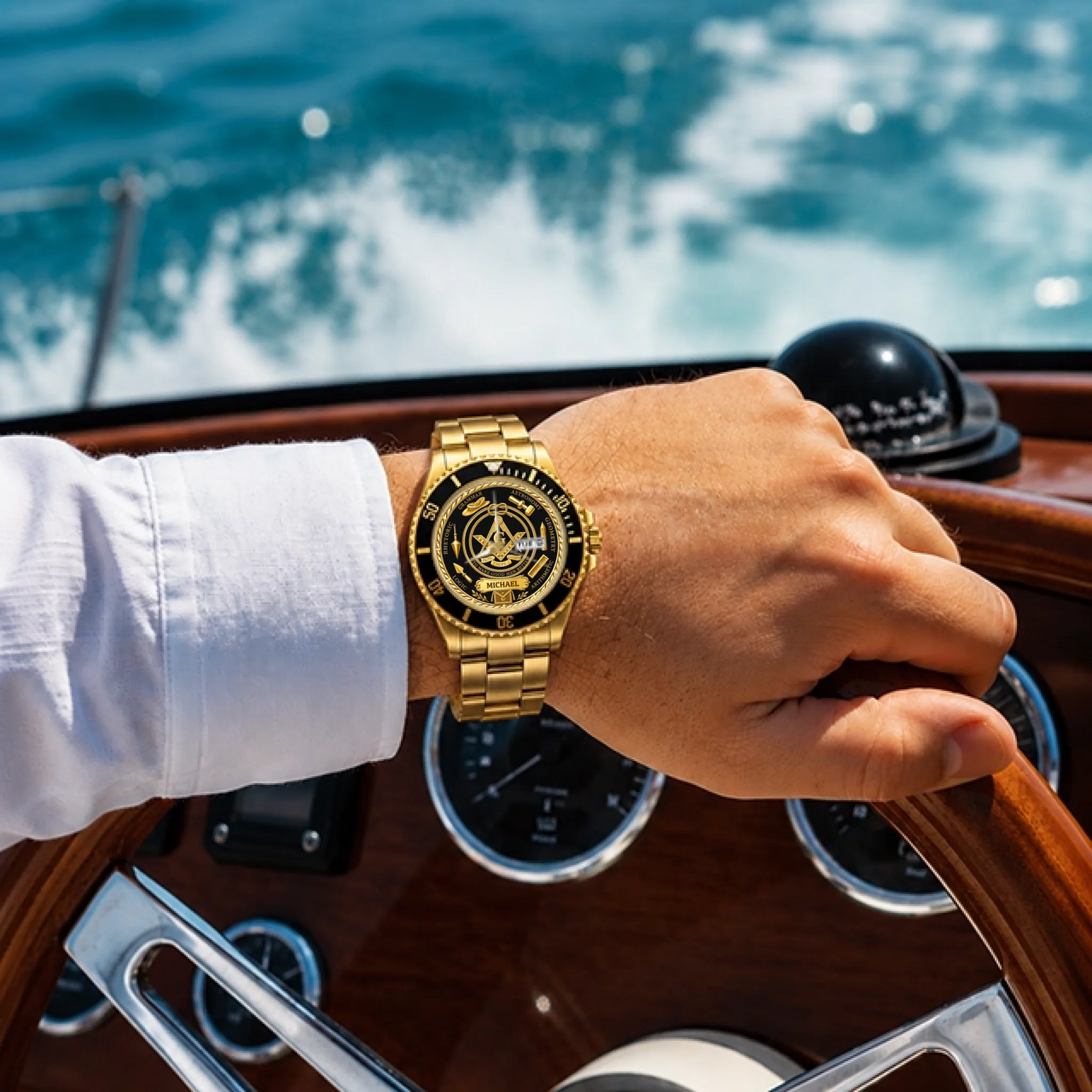 14 Custom men’s watch