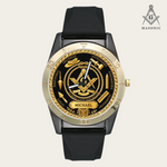 15_custom-black-gold-silicone-strap-watch