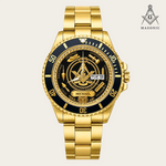 21_new2605custom-gold-black-alloy-watch
