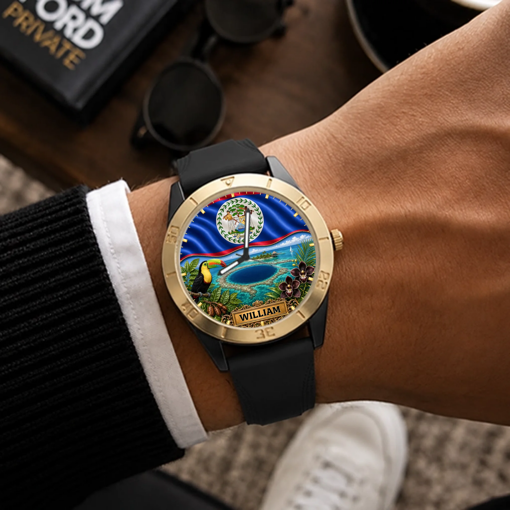 12 Custom men’s watch