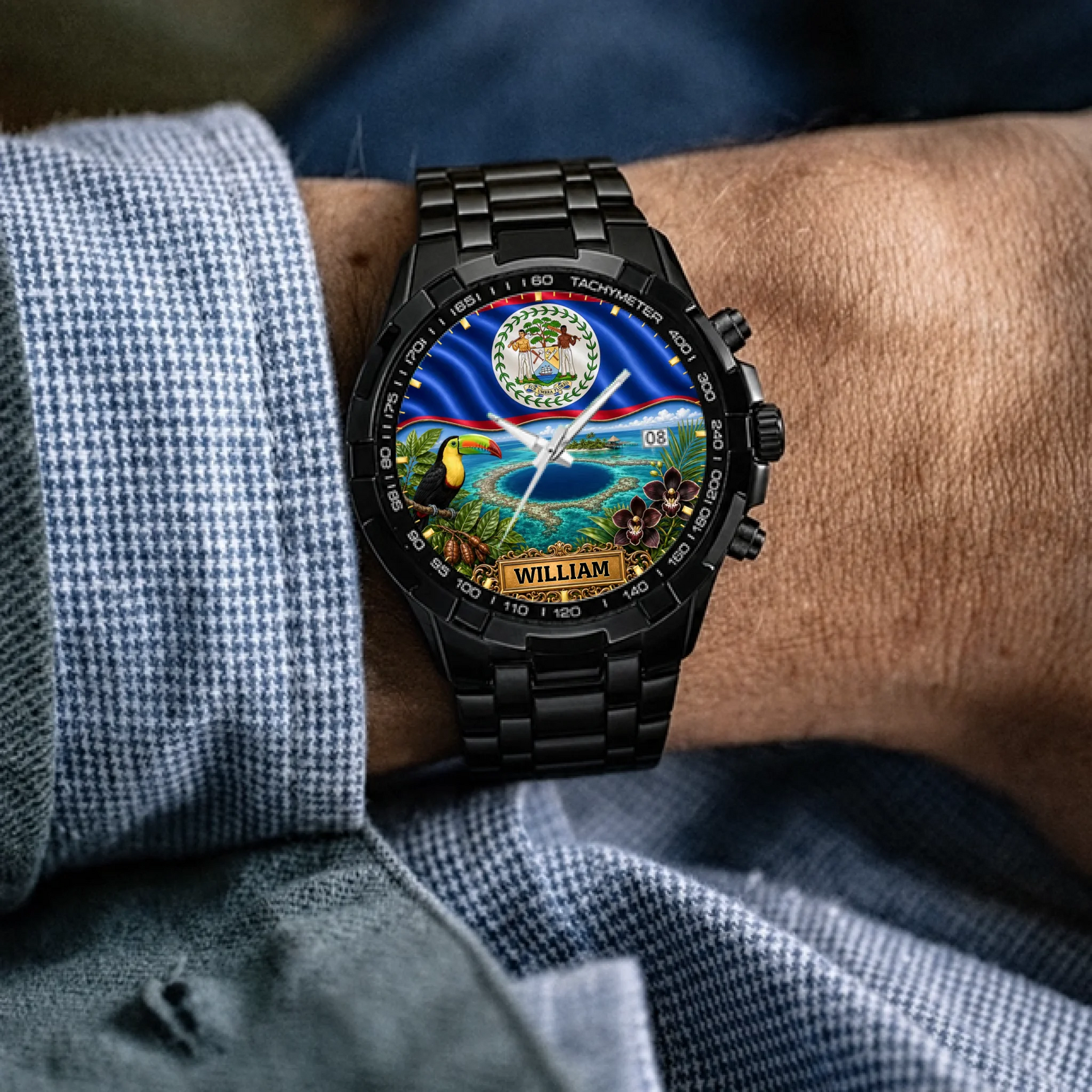 8 Custom men’s watch