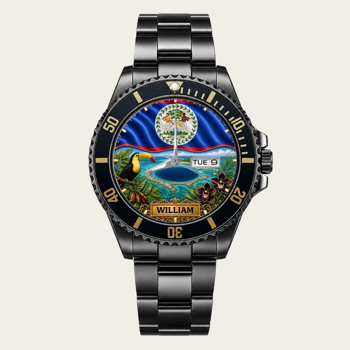 23_new2607-custom-black-gold-alloy-watch