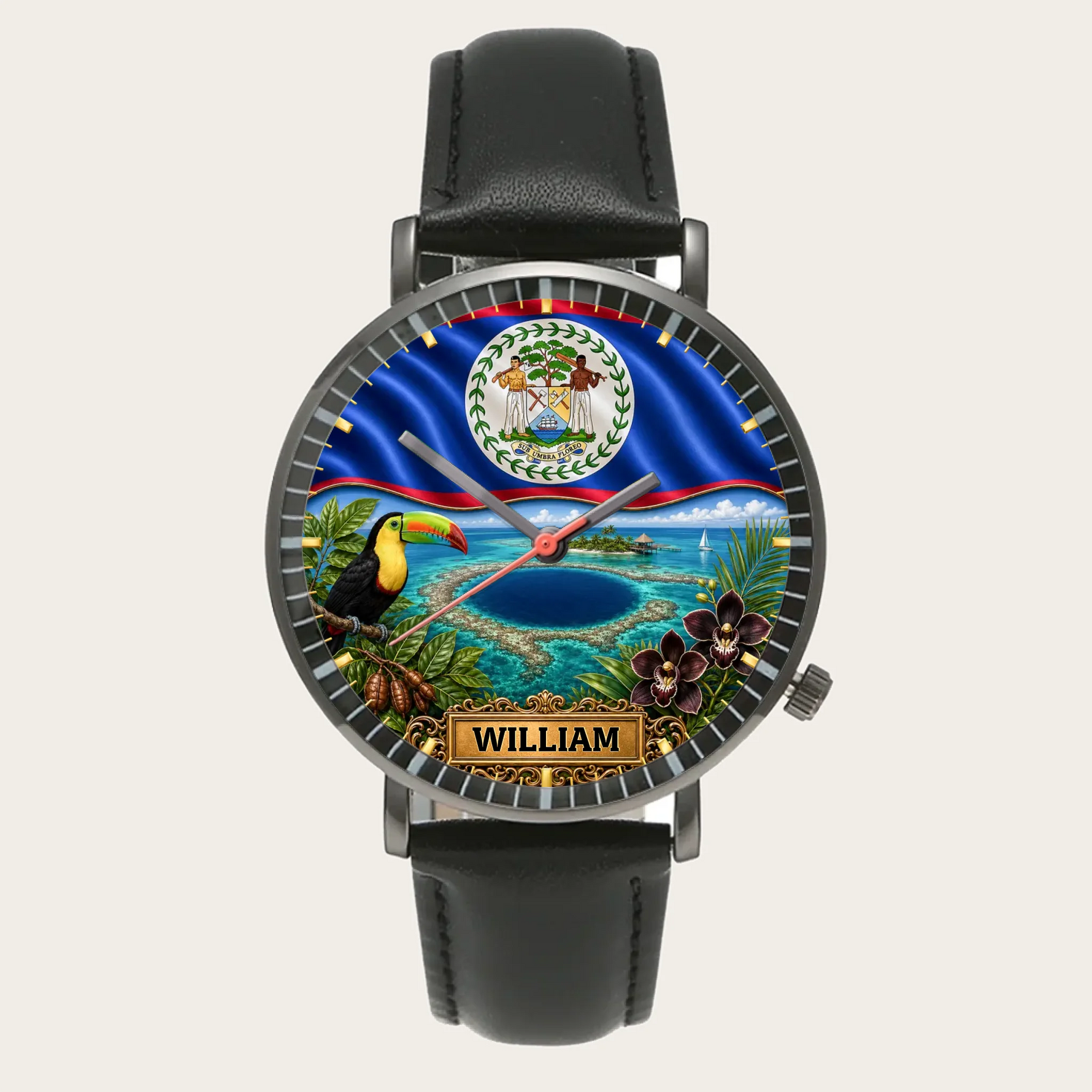 4 black-leather-strap-quartz-watch-alloy-case-coated-glass