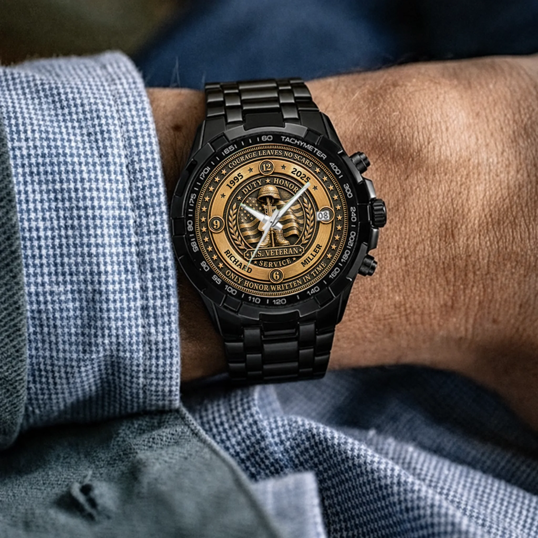 8 Custom men’s watch