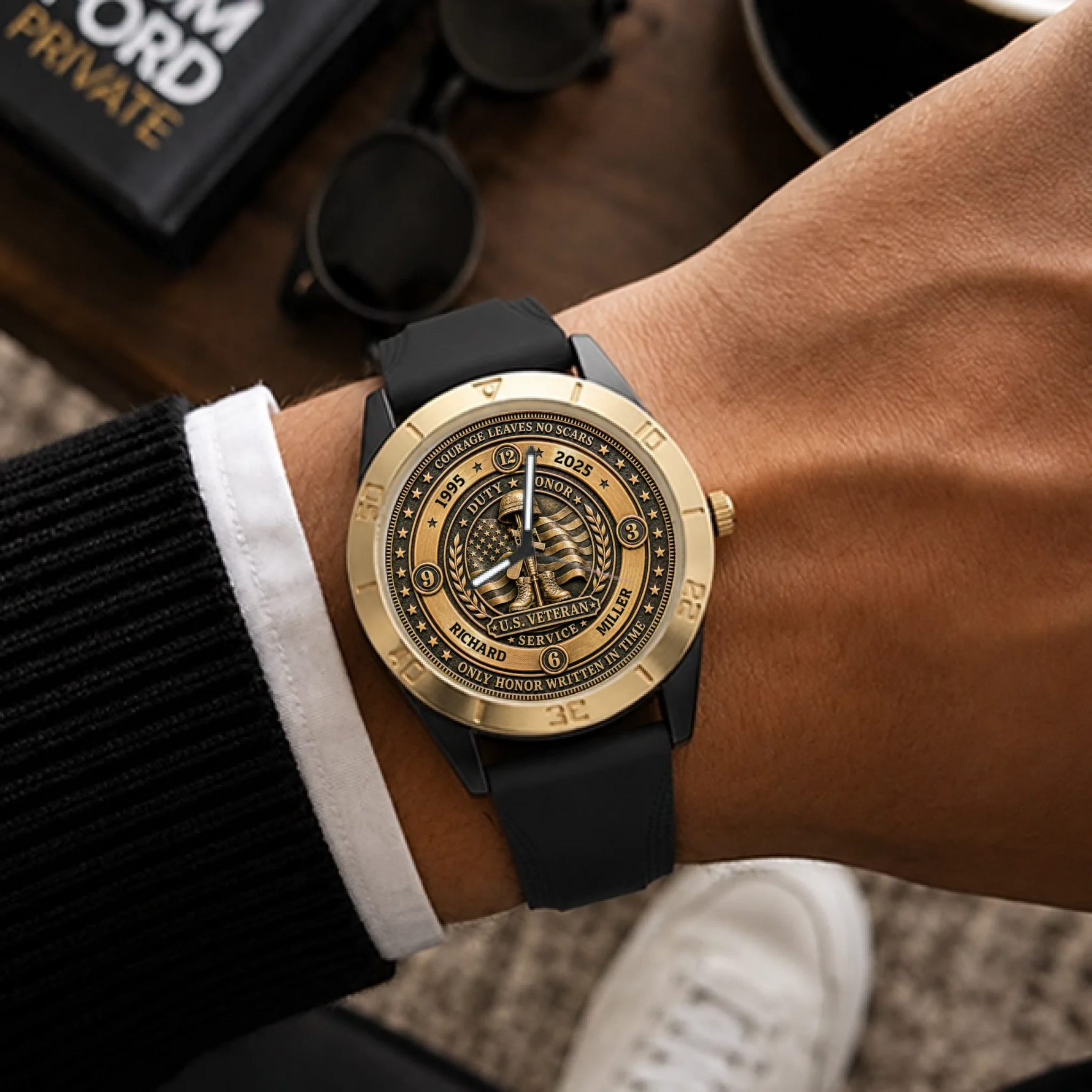 12 Custom men’s watch