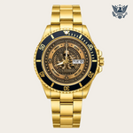 21_new2605custom-gold-black-alloy-watch