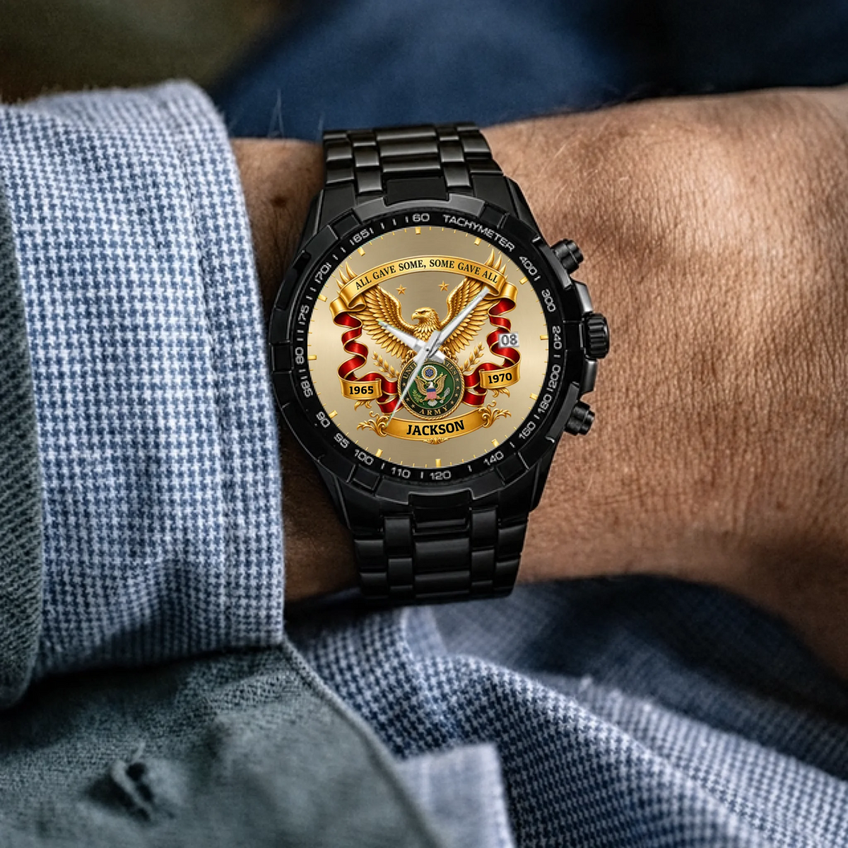 8 Custom men’s watch