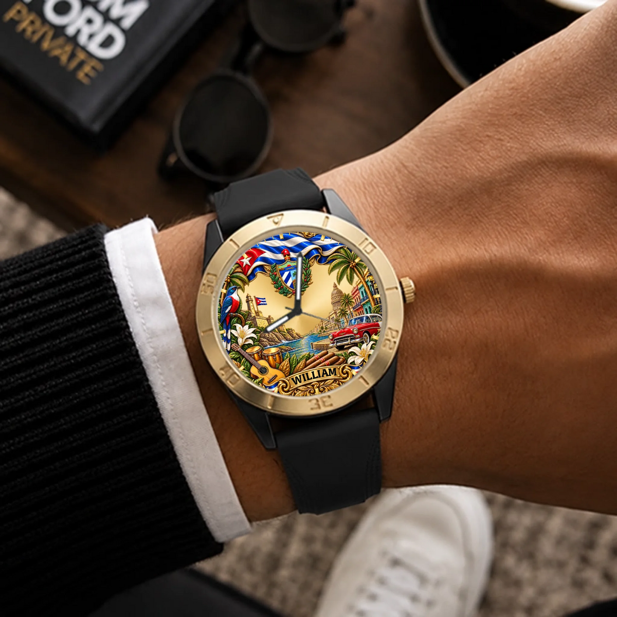 12 Custom men’s watch