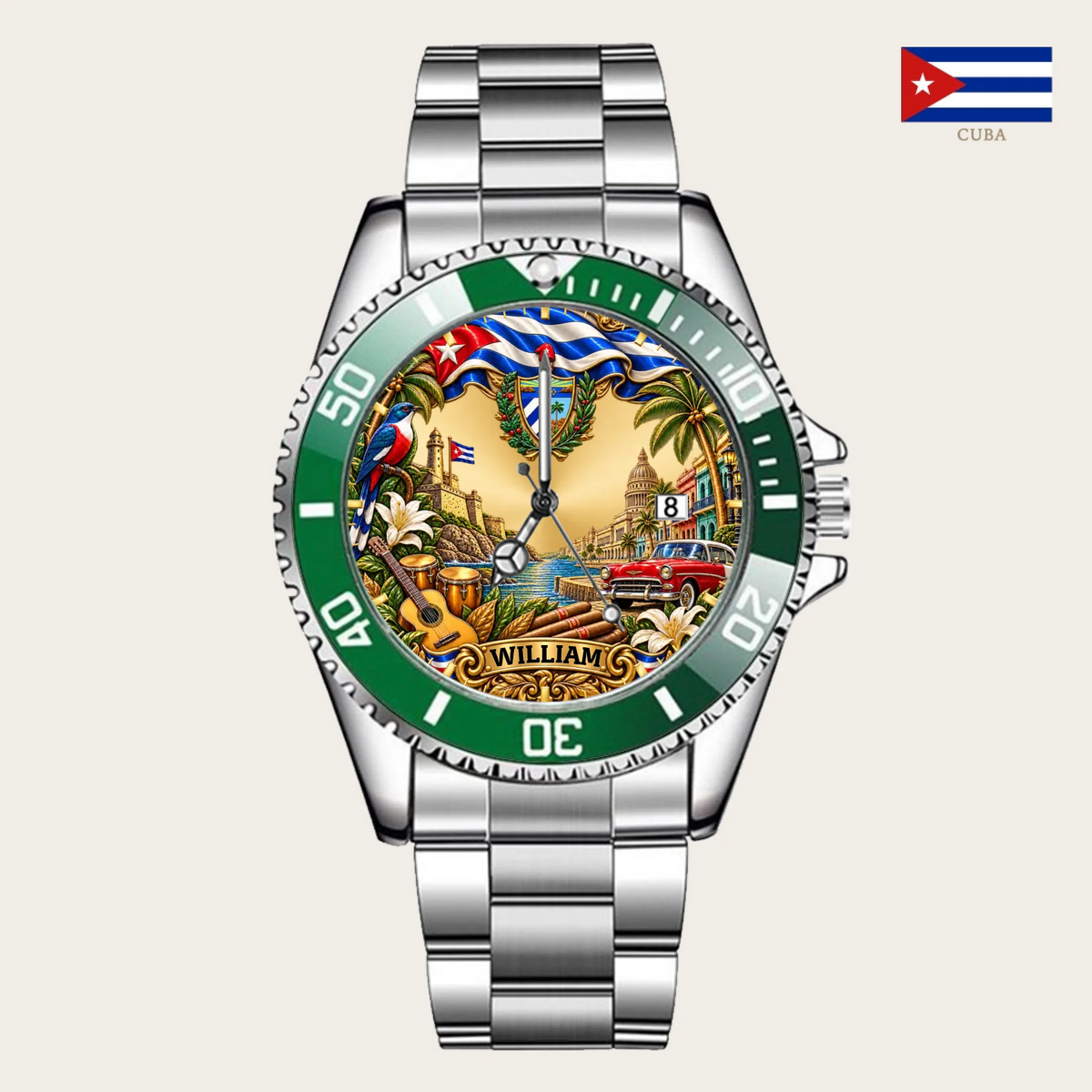 16_custom-green-bezel-silver-alloy-watch