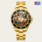 21_new2605custom-gold-black-alloy-watch
