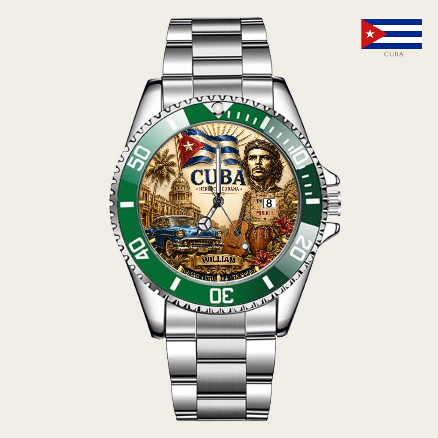 16_custom-green-bezel-silver-alloy-watch