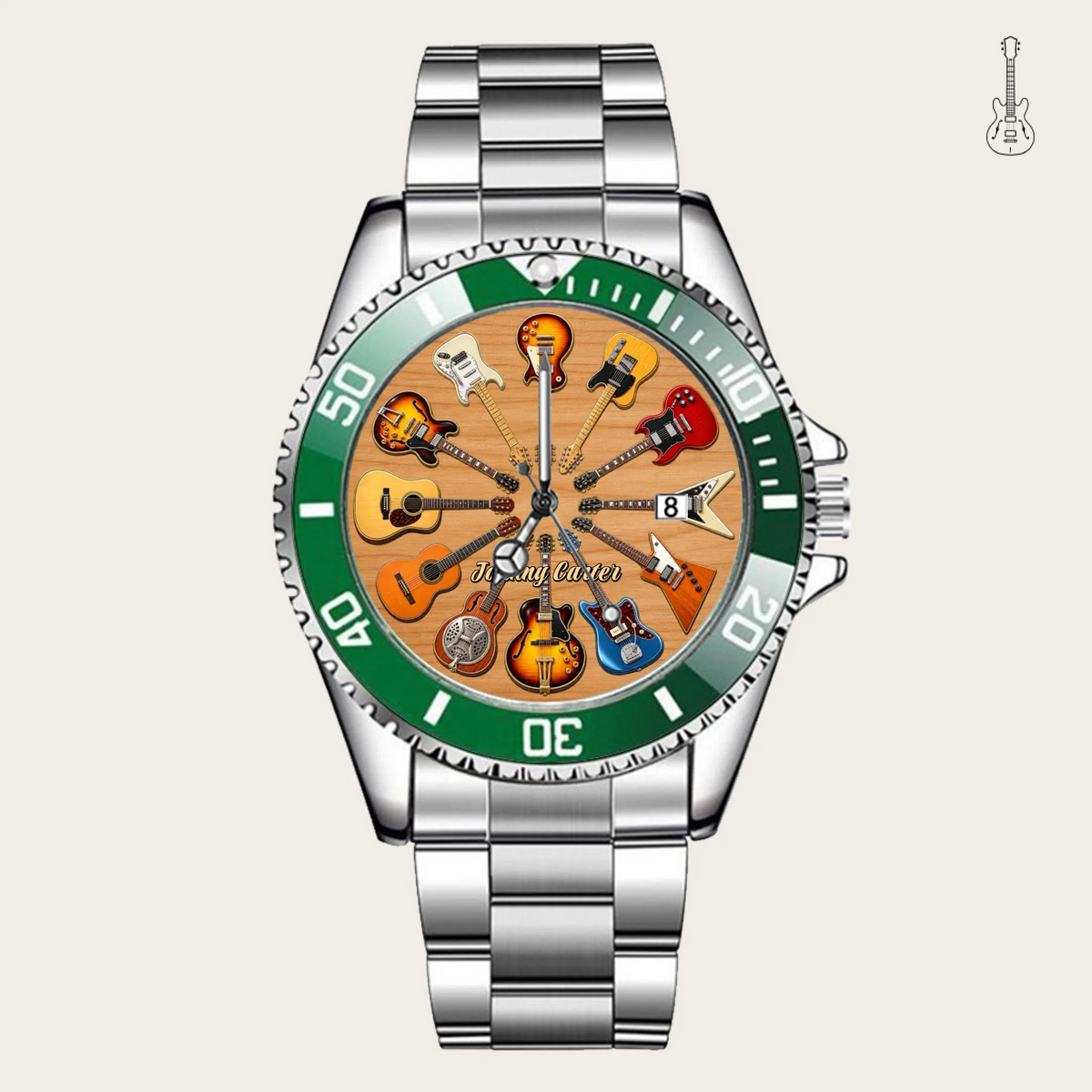 16_custom-green-bezel-silver-alloy-watch