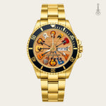21_new2605custom-gold-black-alloy-watch
