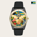 15_custom-black-gold-silicone-strap-watch