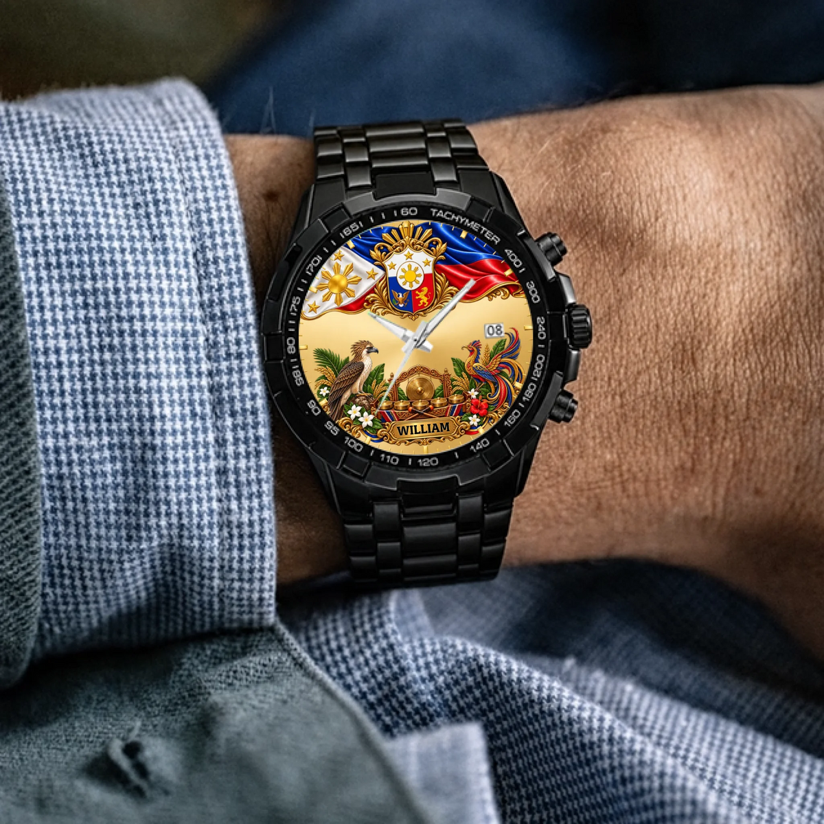 8 Custom men’s watch