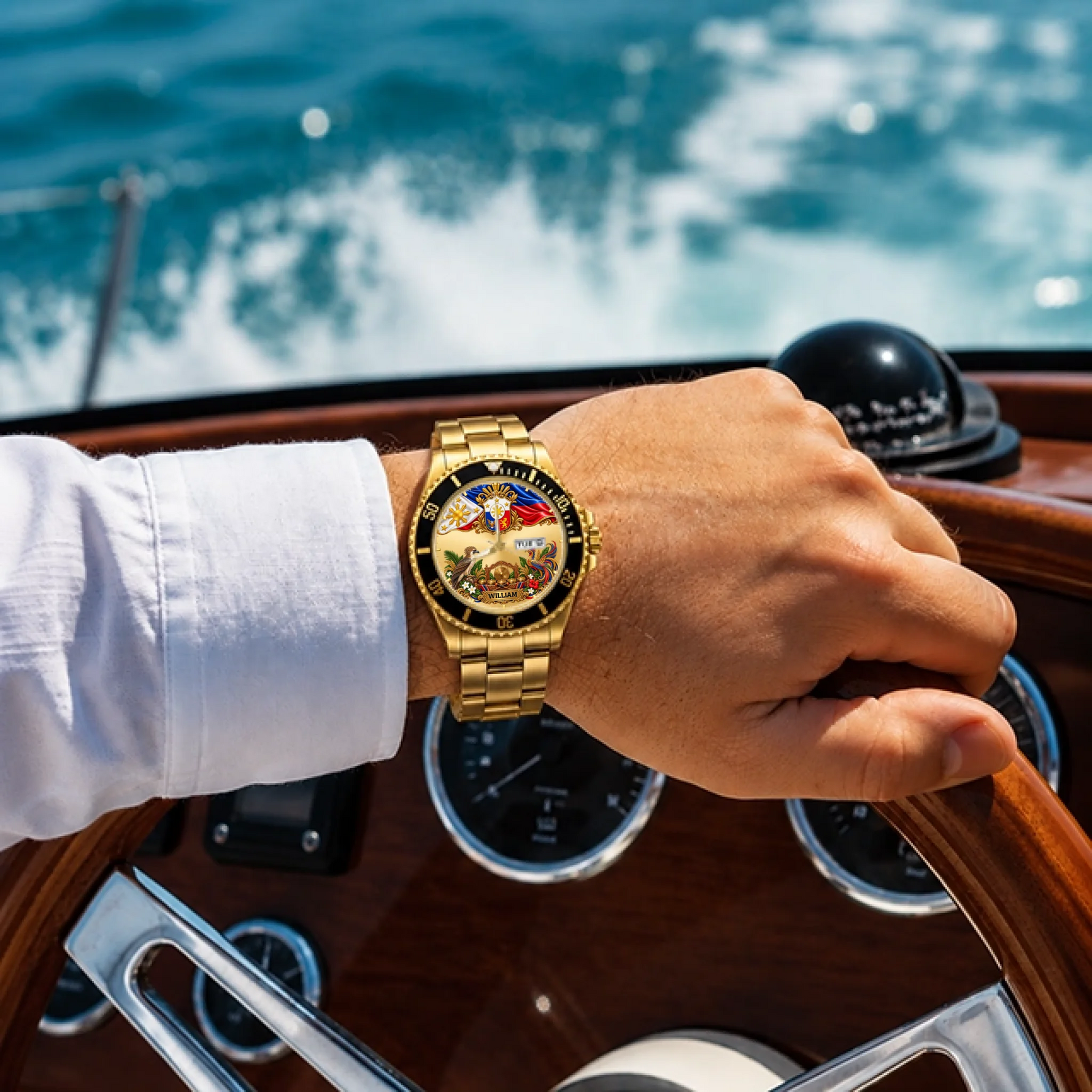 14 Custom men’s watch
