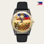 15_custom-black-gold-silicone-strap-watch