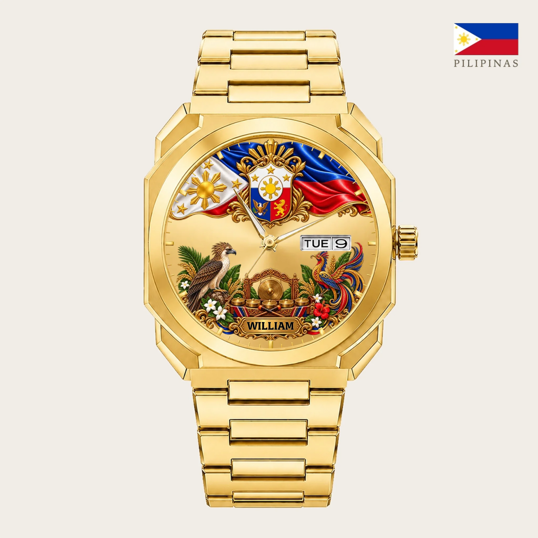 17_new2601-custom-gold-alloy-watch-black-dial