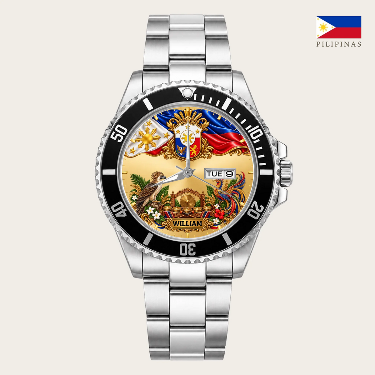 24_new2608-custom-silver-black-alloy-watch